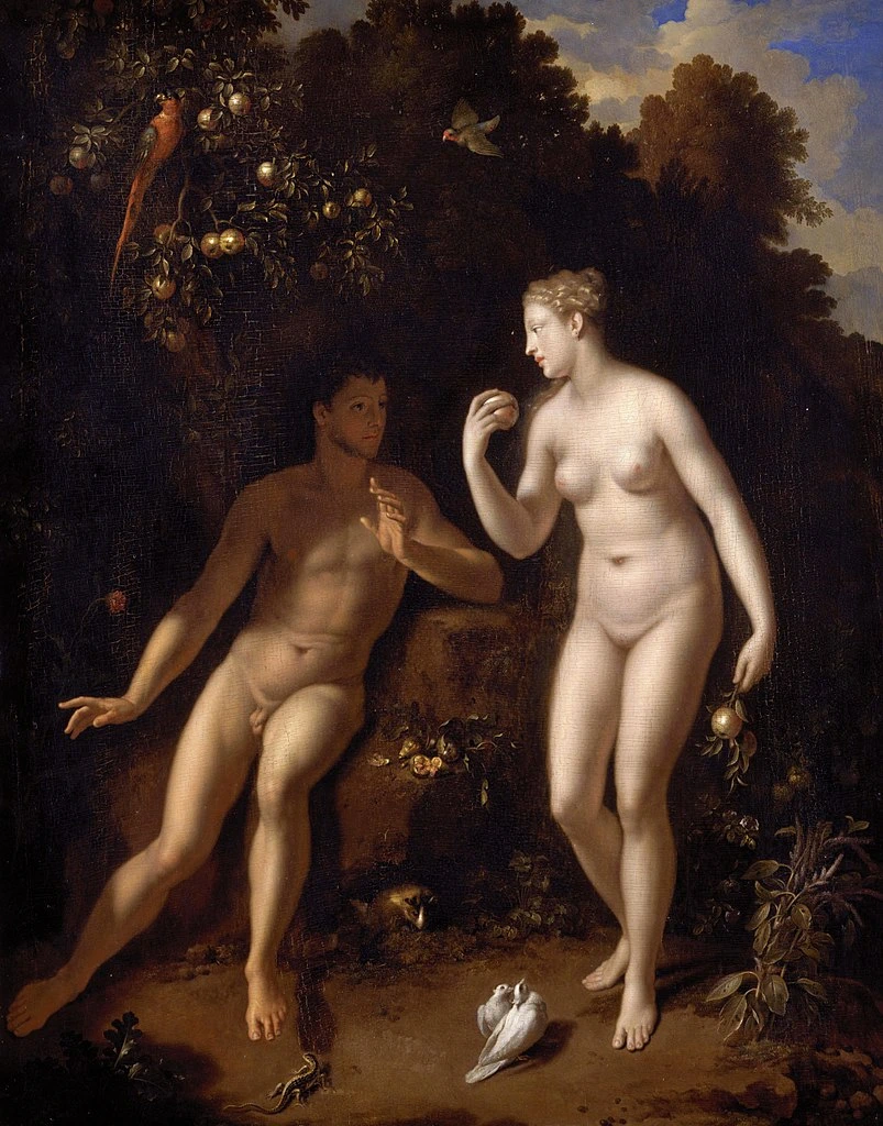 Adriaen van der Werff - Adamo ed Eva, Louvre Museum, Parigi